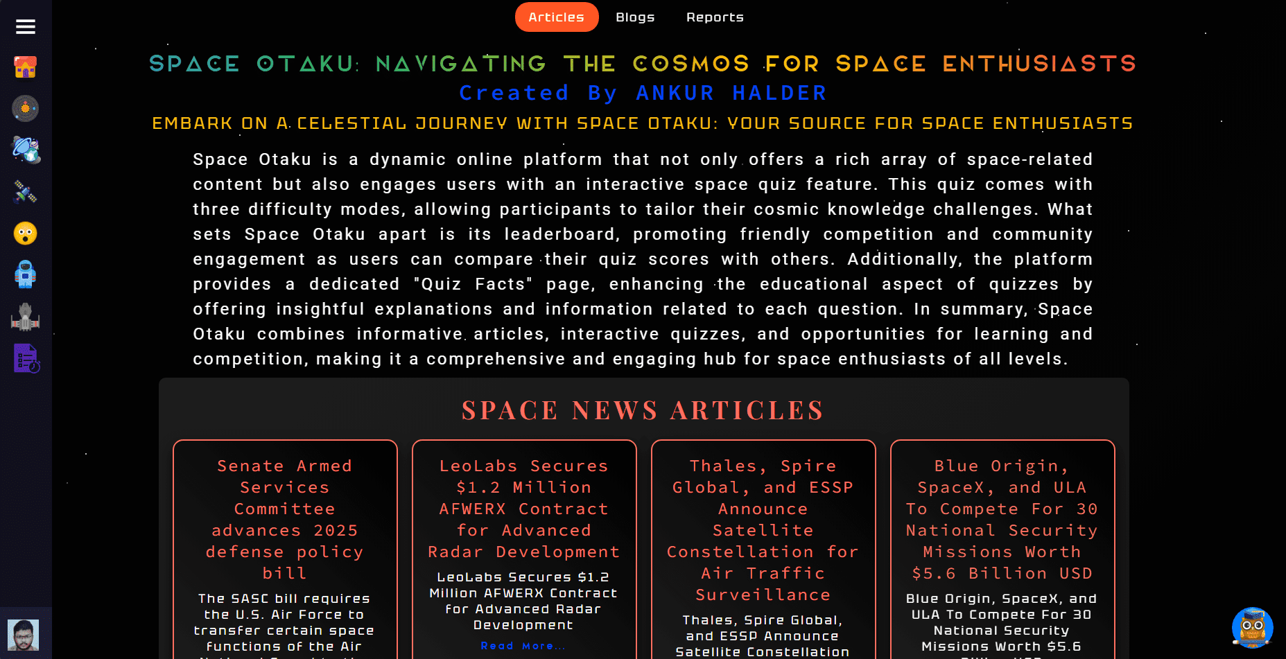 Space Otaku screenshot